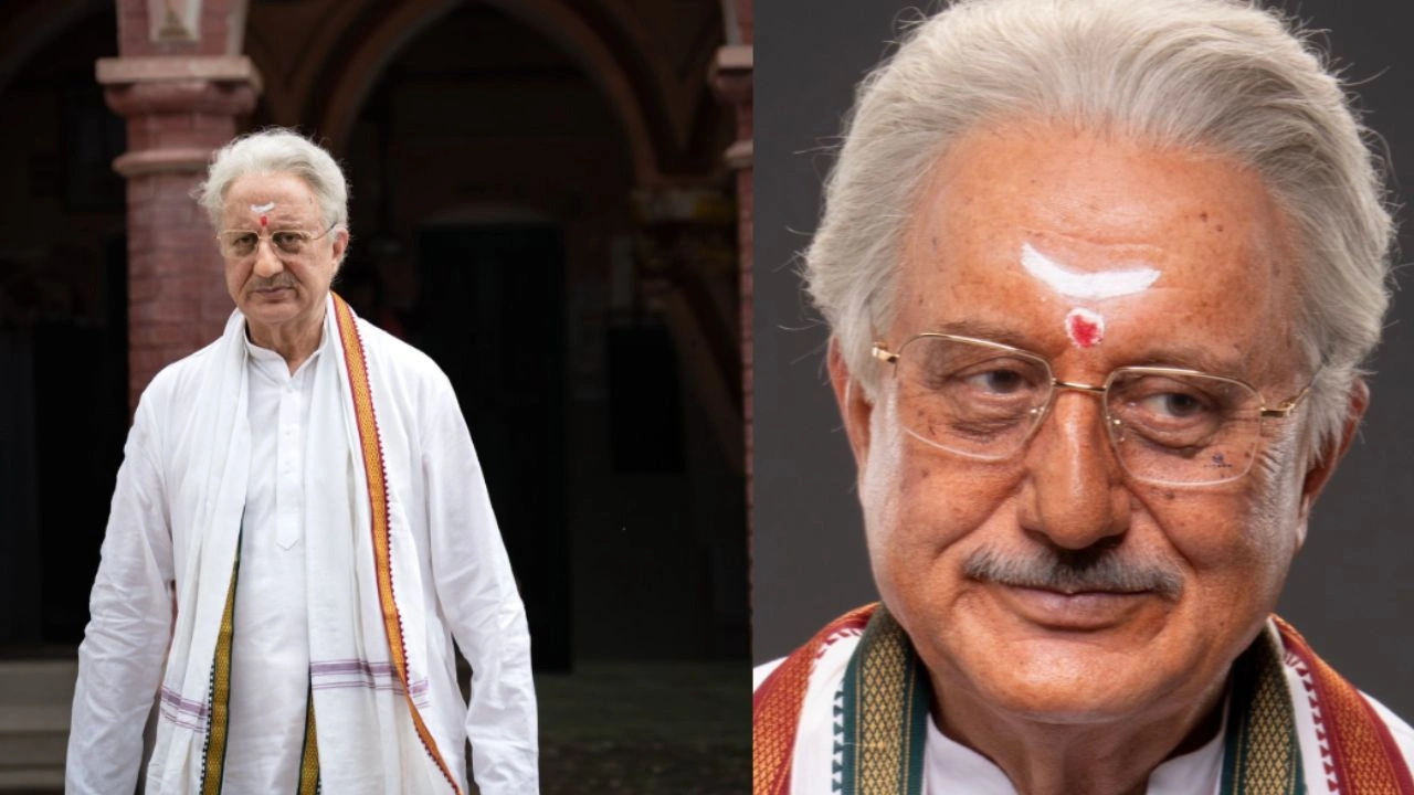 माथे पर तिलक और गले में गमछा, ‘श्री रामभूमि’ में अशोक सिंघल के रोल में नजर आएंगे अनुपम खेर, फर्स्ट लुक आउट