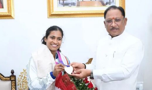 कॉमनवेल्थ गेम्स की रजत विजेता ज्ञानेश्वरी यादव बनीं DSP, 30 लाख रुपये से सम्मानित