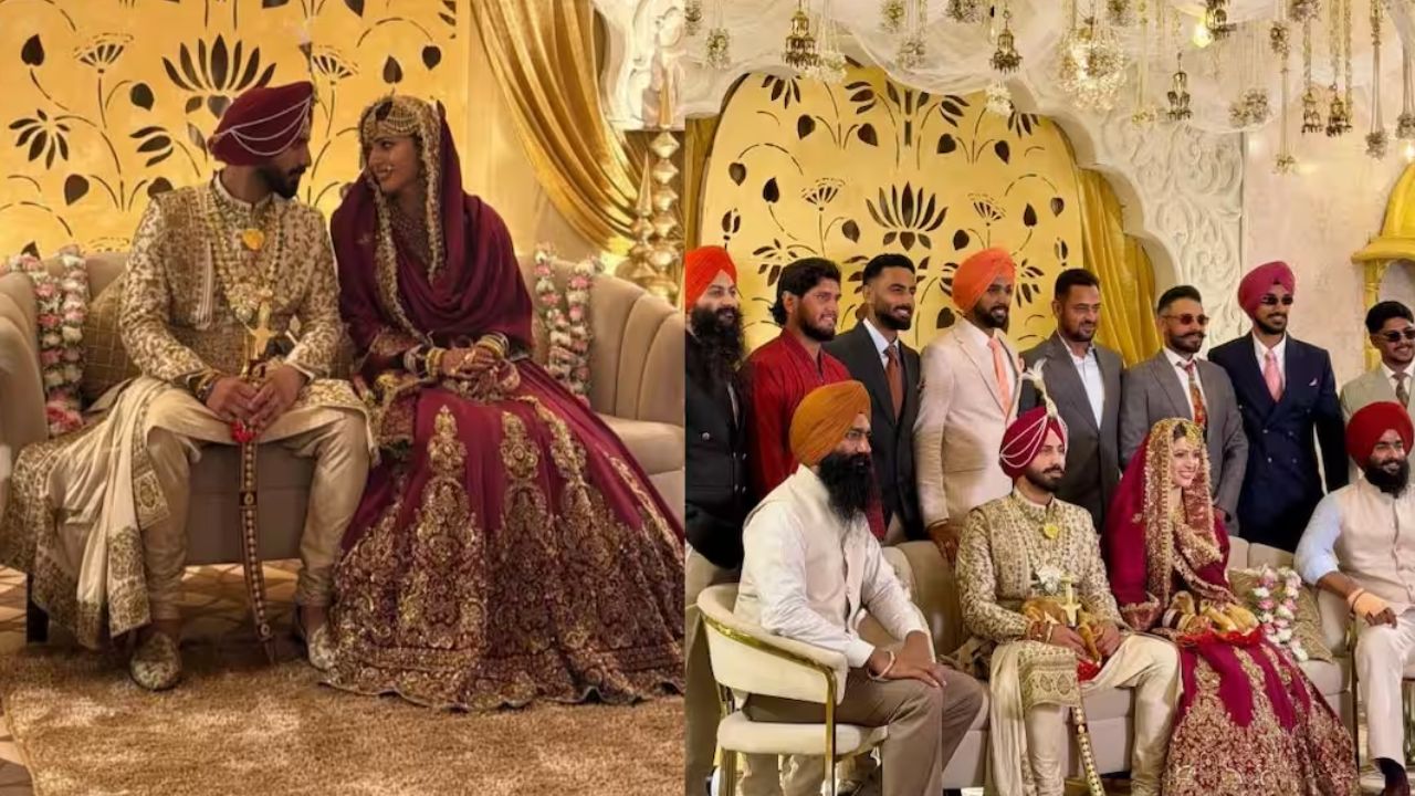 क्रिकेटर रमनदीप सिंह ने एक्ट्रेस चार्ली चौहान से रचाई शादी, वायरल हुईं वेडिंग तस्वीरें