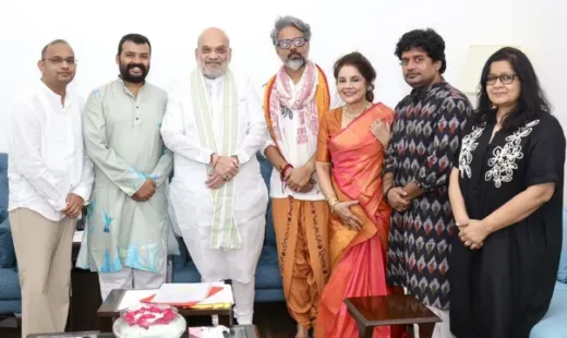 गृह मंत्री अमित शाह ने ‘हनुमान अंश’ की कास्ट से की मुलाकात, नीम करौली बाबा को लेकर कही ये बात