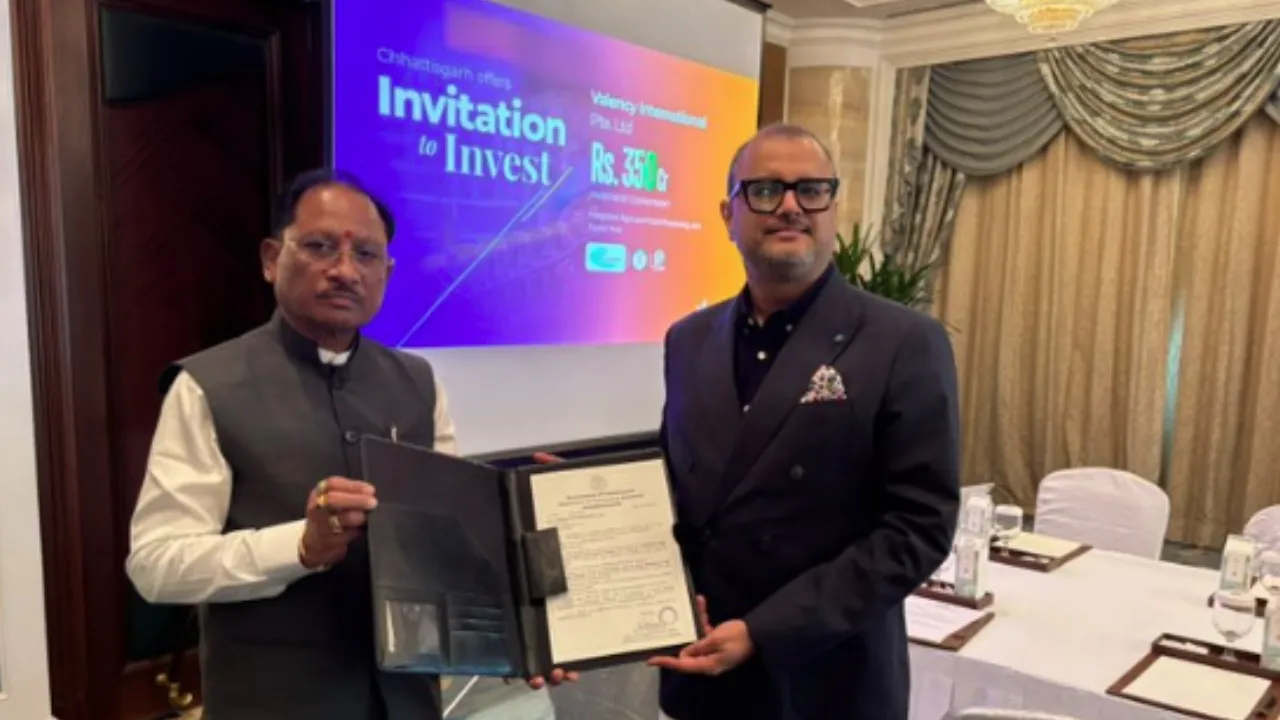 सिंगापुर से छत्तीसगढ़ को 350 करोड़ के निवेश का प्रस्ताव, बनेगा एग्रो-फूड प्रोसेसिंग और एक्सपोर्ट हब