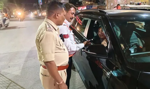 रायपुर में नशे में गाड़ी चलाने वालों पर शिकंजा, 48 नशेड़ी पकड़ाए; एक रात में 80 पर कार्रवाई